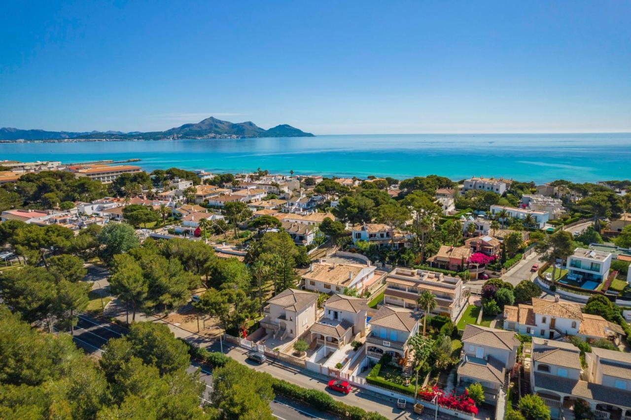 Benestar Pool And Beach In Platja De Muro Vila Exterior foto